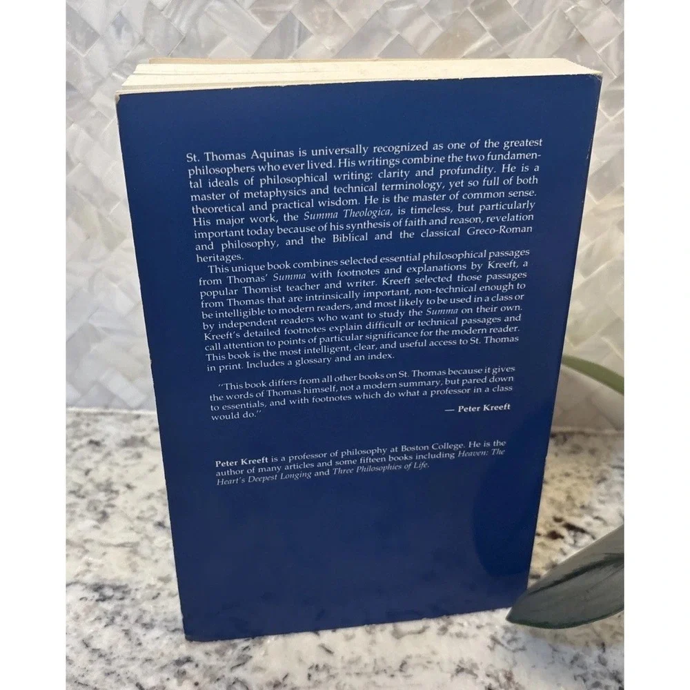 Summa of the Summa (1990, Trade‎ Paperback) Philosophical Theology God Christian